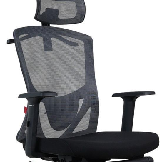 Fantech OCA259 PRO / OCA-259 PRO Kursi Kantor Kerja Office Chair - Grey, OCA259 PRO