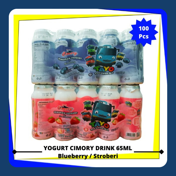 

Yogurt Cimory Drink Varian Rasa 65ml x 100 pcs (1 Karton)