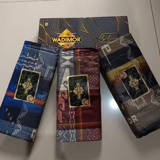 WADAindashopSarung Wadimor Balimoon Kotak Kembang Lembut Tebal