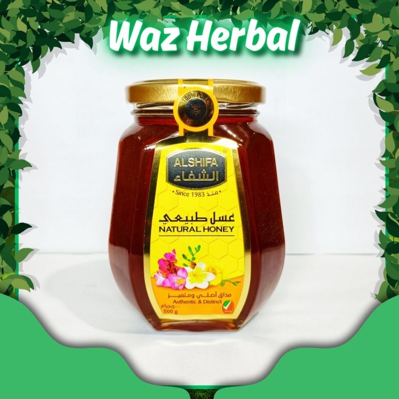 

ORIGINAL | Madu Alshifa Natural Honey Saudi Arabia 500 gr | Herbal Waz