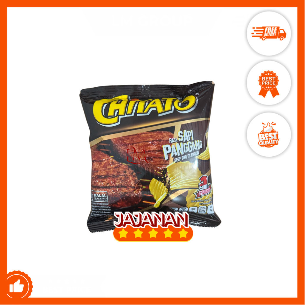 

[SERBA 2000] Chitato Rasa Sapi Panggang/Chitato Lite Rumput Laut Keripik Kentang 1 pcs 15gr Jajanan Termurah