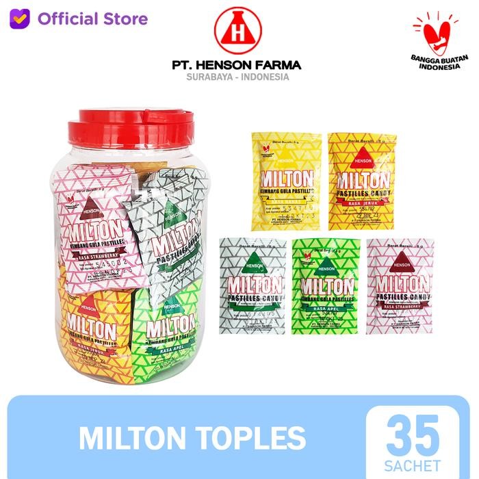 

MILTON PASTILLES Toples Isi 35 Sachet Terlaris