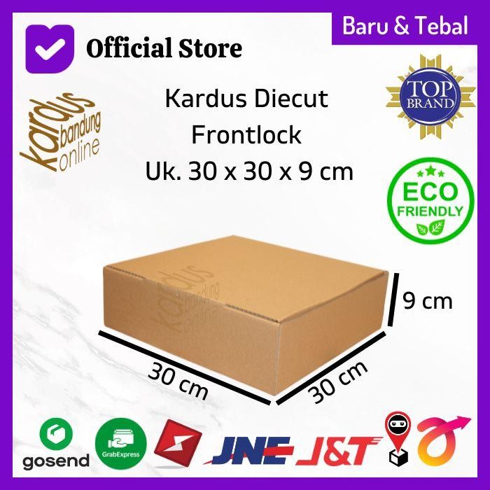 

Kardus Box Karton Kotak Dus Hampers Model Pizza Polos 30x30x9