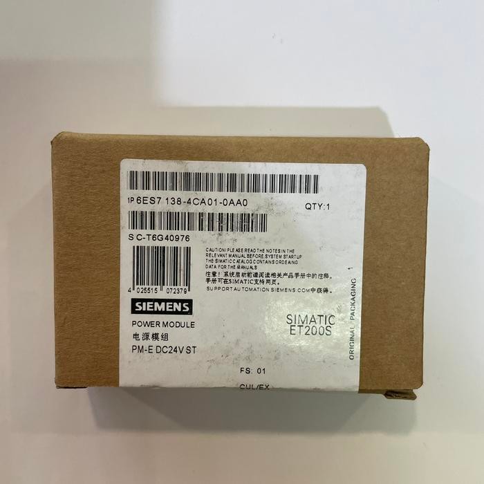 SIEMENS 6ES7 138-4CA01-0AA0 Power Module