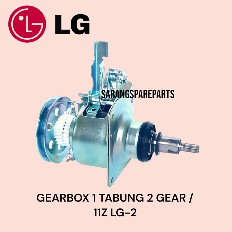GEARBOX LG 1 TABUNG MESIN CUCI / GIRBOX MESIN CUCI 1 TABUNG / GIRBOK MESIN CUCI 1 TABUNG LG