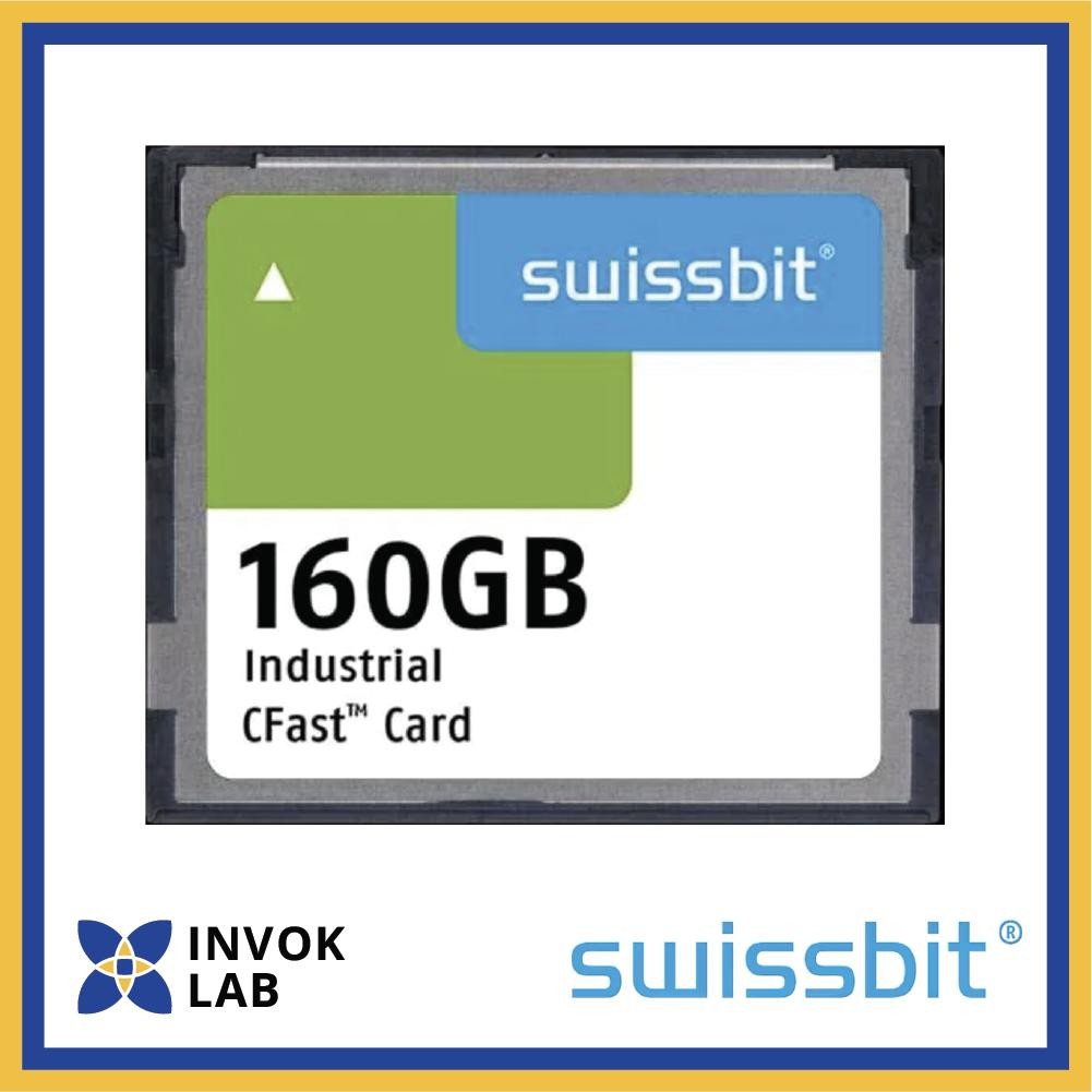 Swissbit Industrial CFast Cards F-86 3D NAND pSLC 160 GB