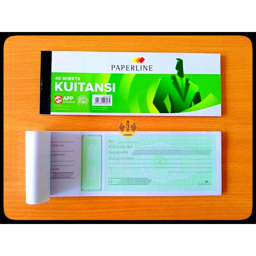 

Buku Kwitansi Kecil Paperline KT-40M 40 Lembar - SAN BWI