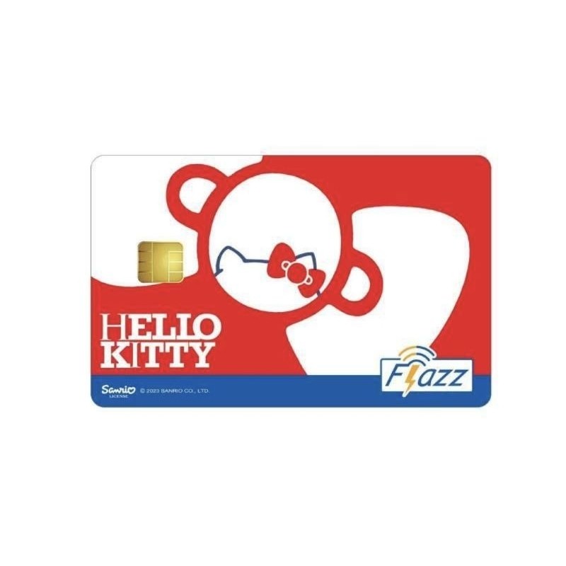Kartu Flazz BCA Limited Edition Hello Kitty Red Gen 2 New Original