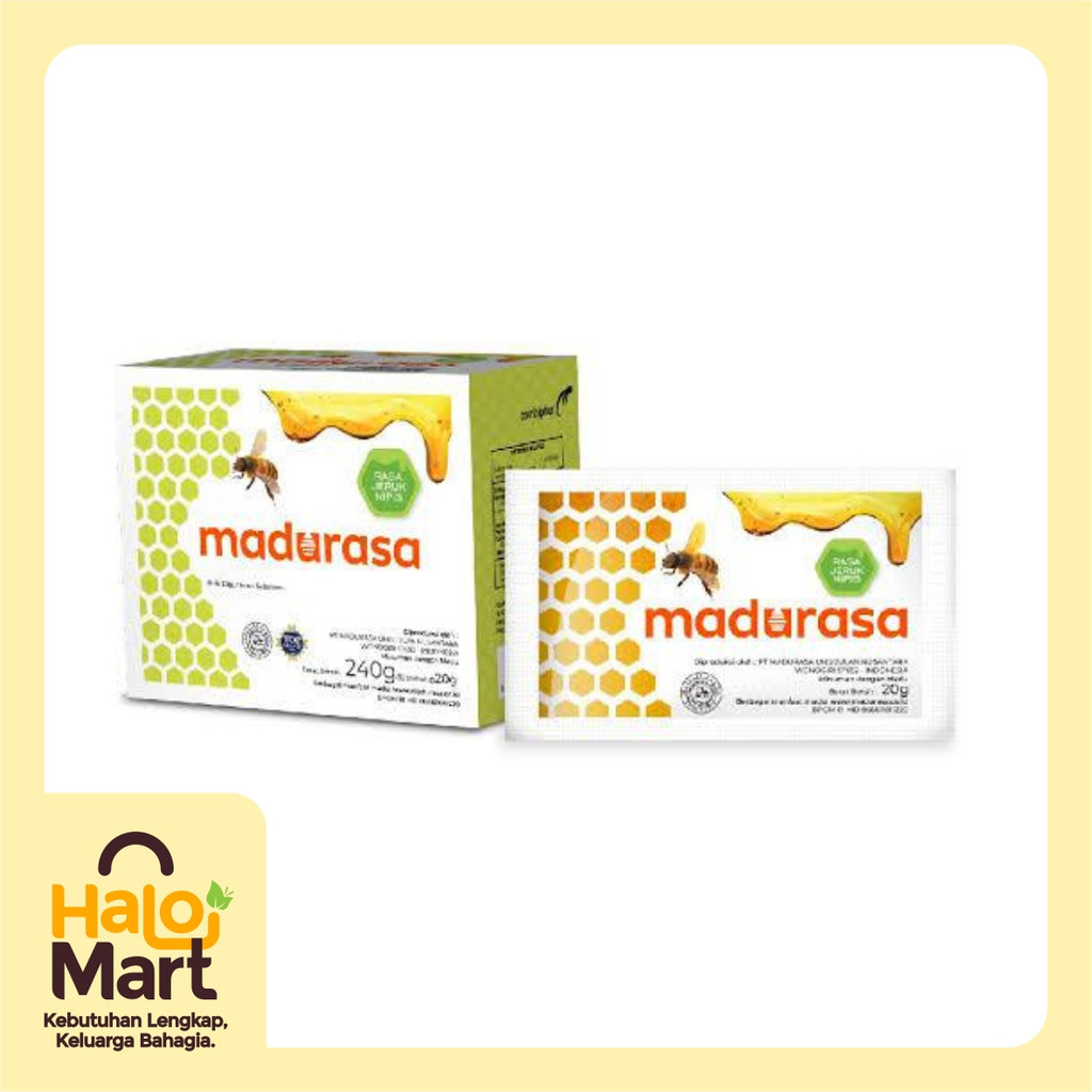 

MADURASA JERUK NIPIS SACHET 240 GR (12'S x 20 GR)