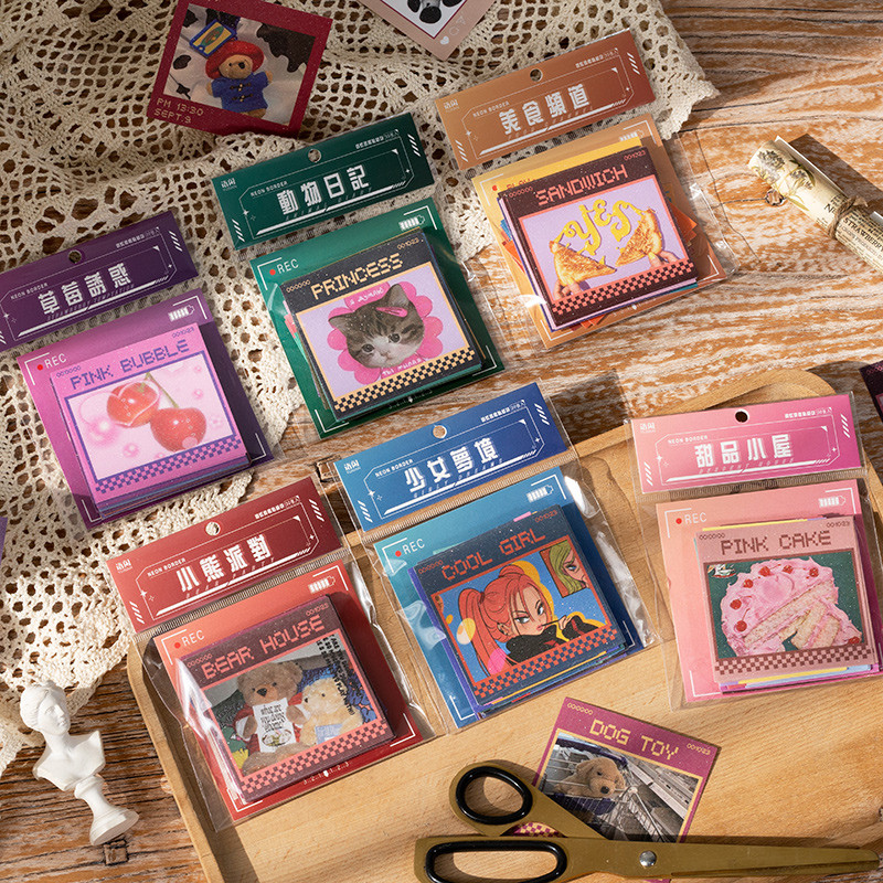 

30Pcs/lot Cute Cake Animals Decorative Stickers Girl Diary Album DIY Art Craft Scrapbooking Planner Stationery Stick Label Gift