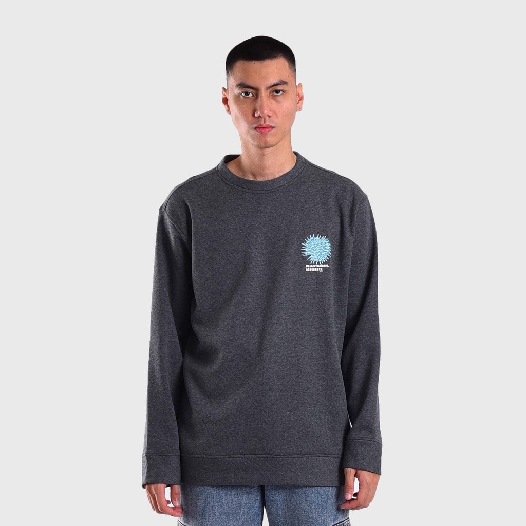Roughneck SS502 Misty Grey Phantasmal Crewneck