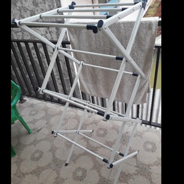 INFORMA Jemuran Baju Zigzag/Rak Handuk/Jemuran Zigzag/Jemuran Handuk