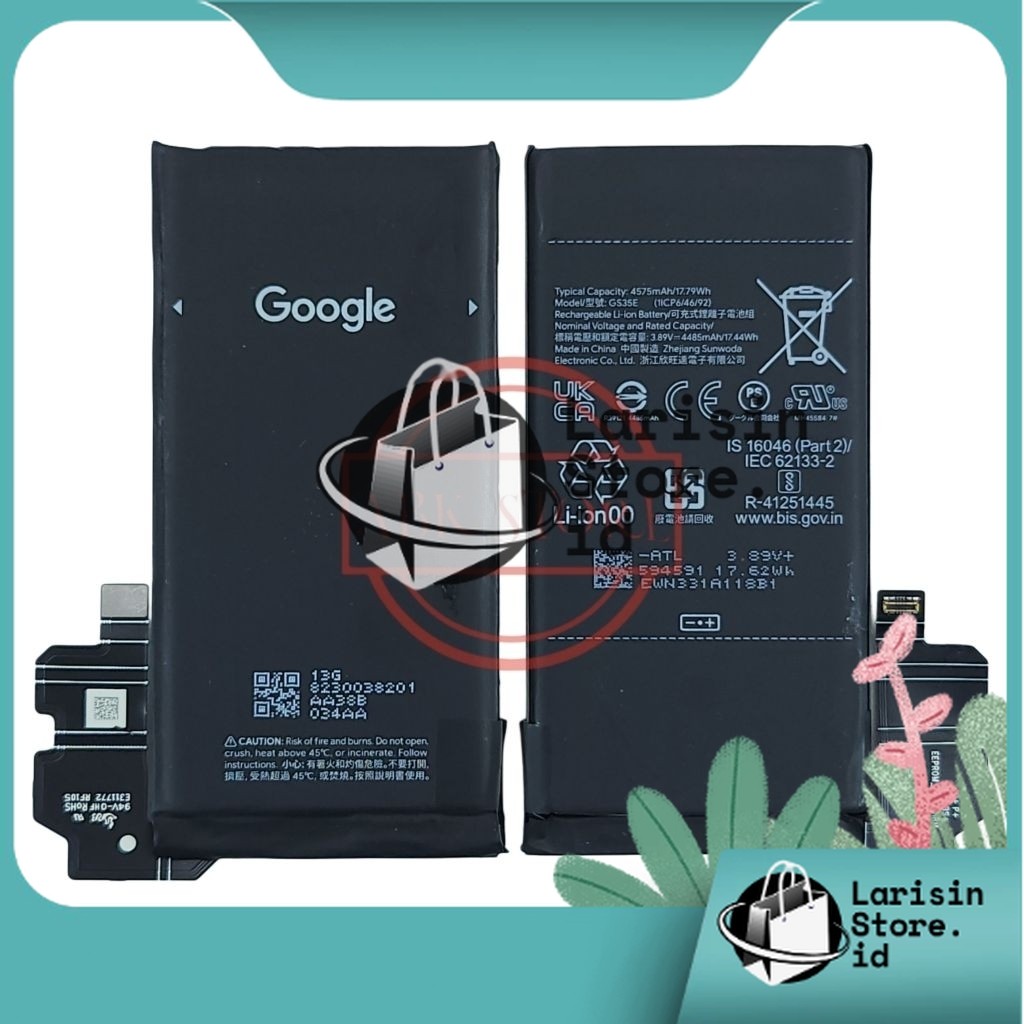 BATERAI FOR GOOGLE PIXEL 8 GS35E / BATTERY GOPIX 8 (LARISIN STORE)