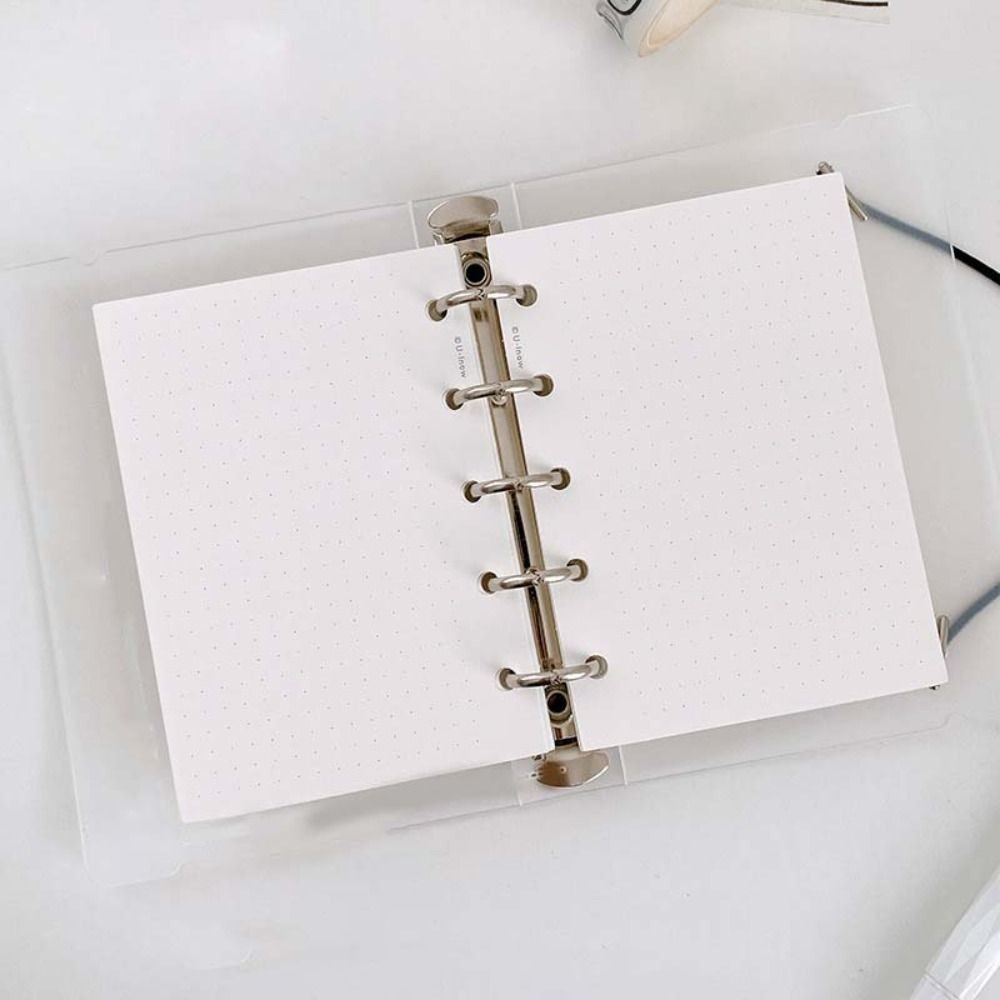 

50Sheets M5 A8 Loose-Leaf Notebook Refill Paper 5-hole Line Grid Inner Refill Binder Paper Pages Blank Stationery