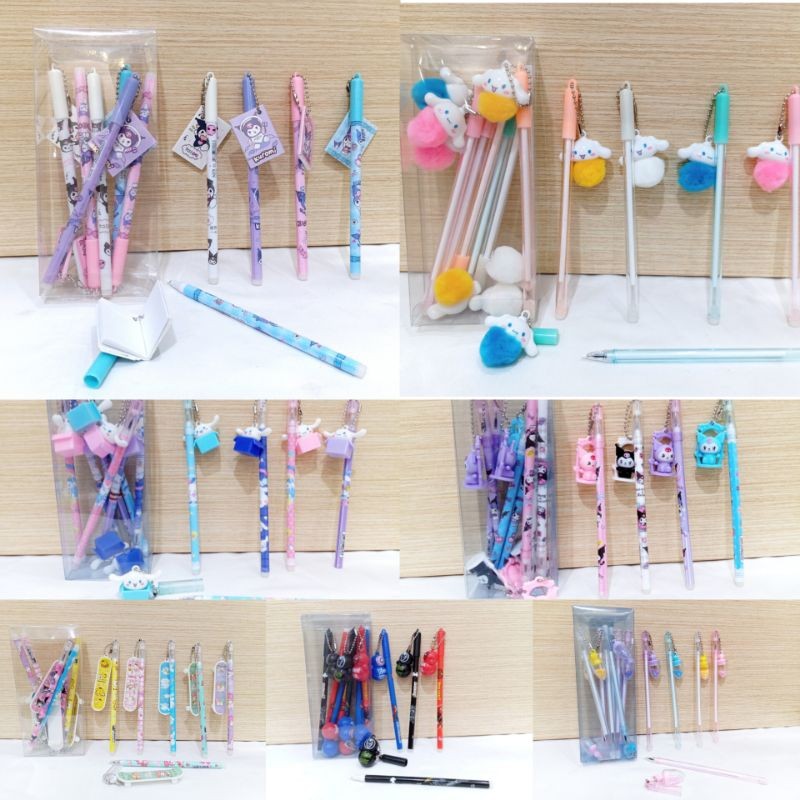 

PEN GEL FANCY KARAKTER/PULPEN KARAKTER LUCU SERIES SANRIO