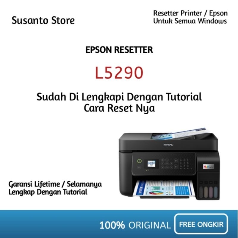 Resetter / Reset Printer Epson L5290