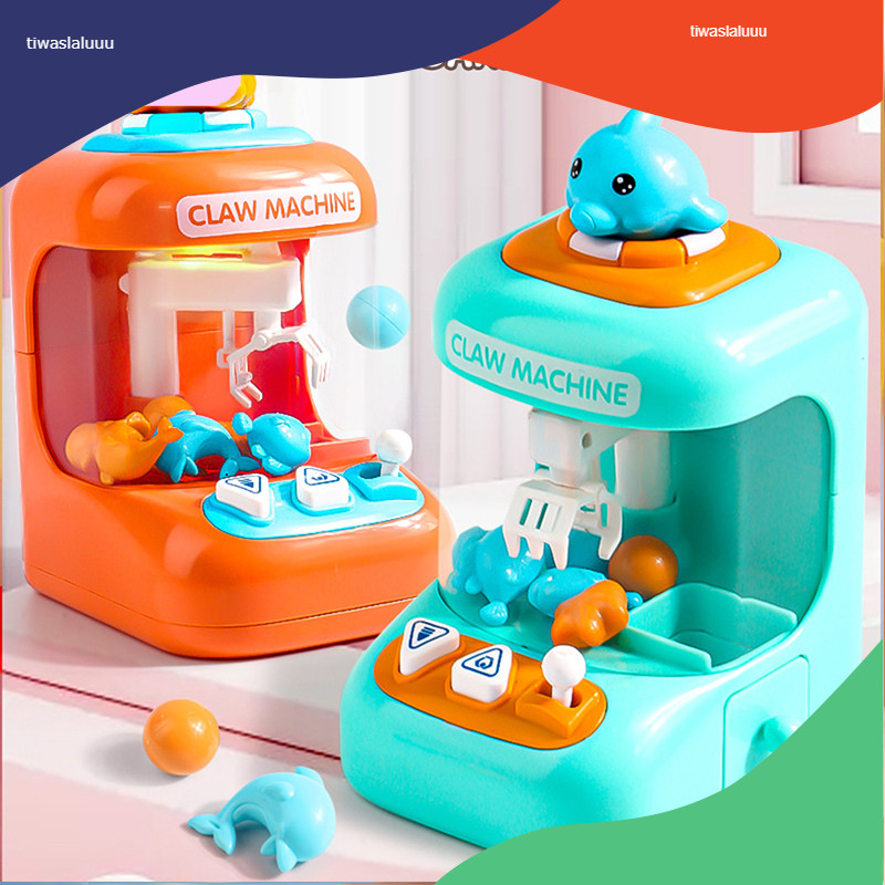 Mesin Capit Boneka Mini/ Mainan Interaktif Mesin Capit Bola Permen Mini /Mesin Cakar MINI/ Mainan An