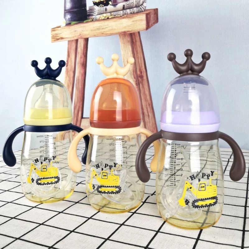 Botol Susu Anak 2 IN 1 | Botol Minum 2 IN 1 Dot Dan Sedotan