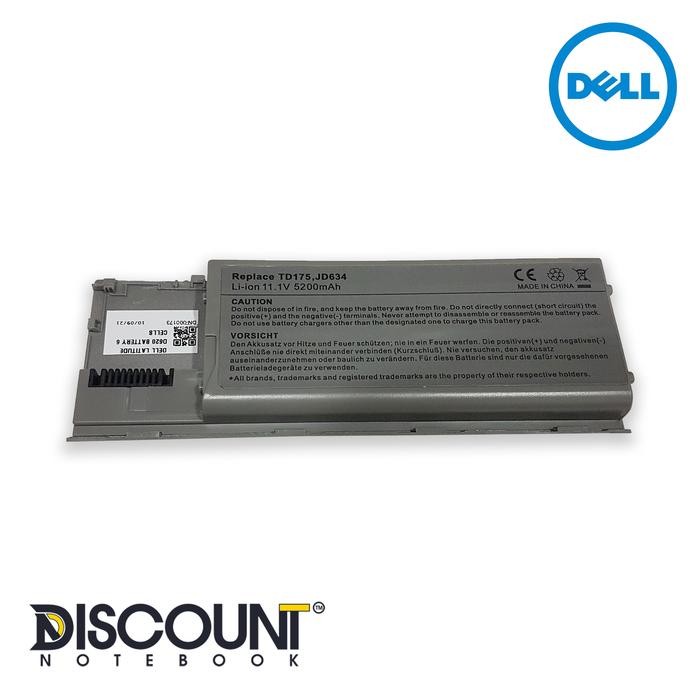 BATTERY LAPTOP D*LL Latitude D620, D630, D630C, D630N, D631 (6CELL)