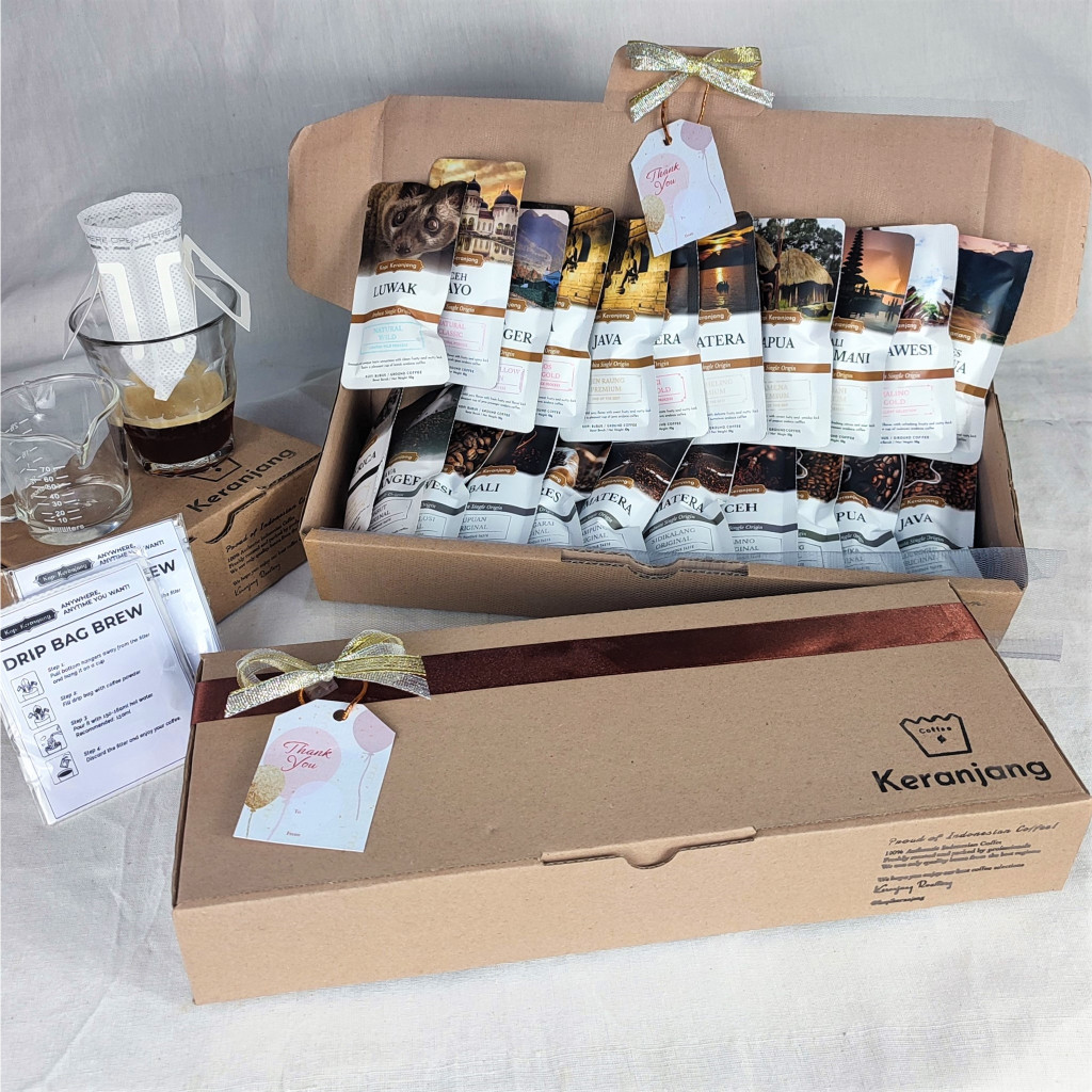

Paket Hampers Kopi Asli Large 20 Pcs Variasi