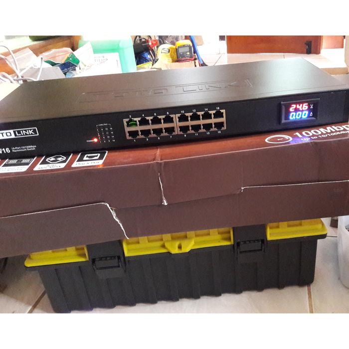 Switch TOTOLINK 16 Port SW16 SW16D Modif PoE - SW16D (Plastik)