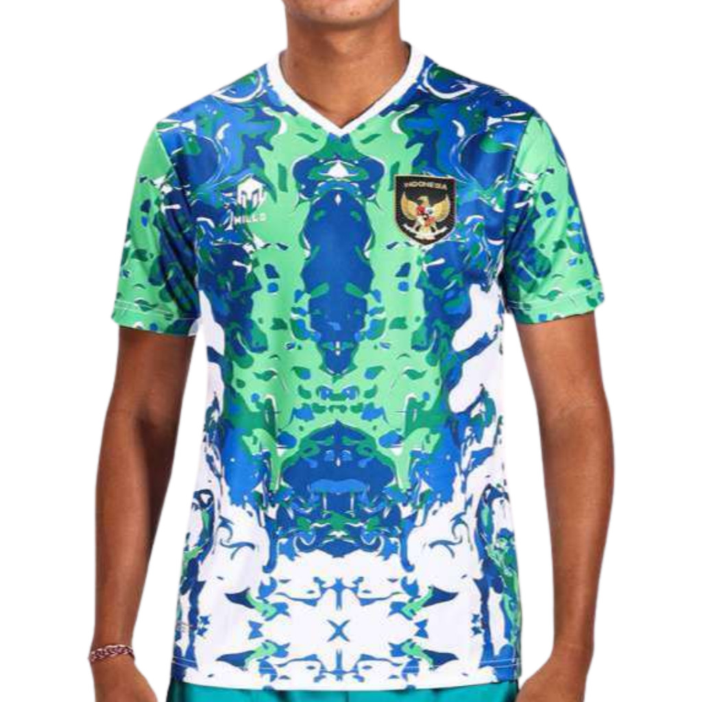 jersey timnas indonesia prematch kit MILLS 2022