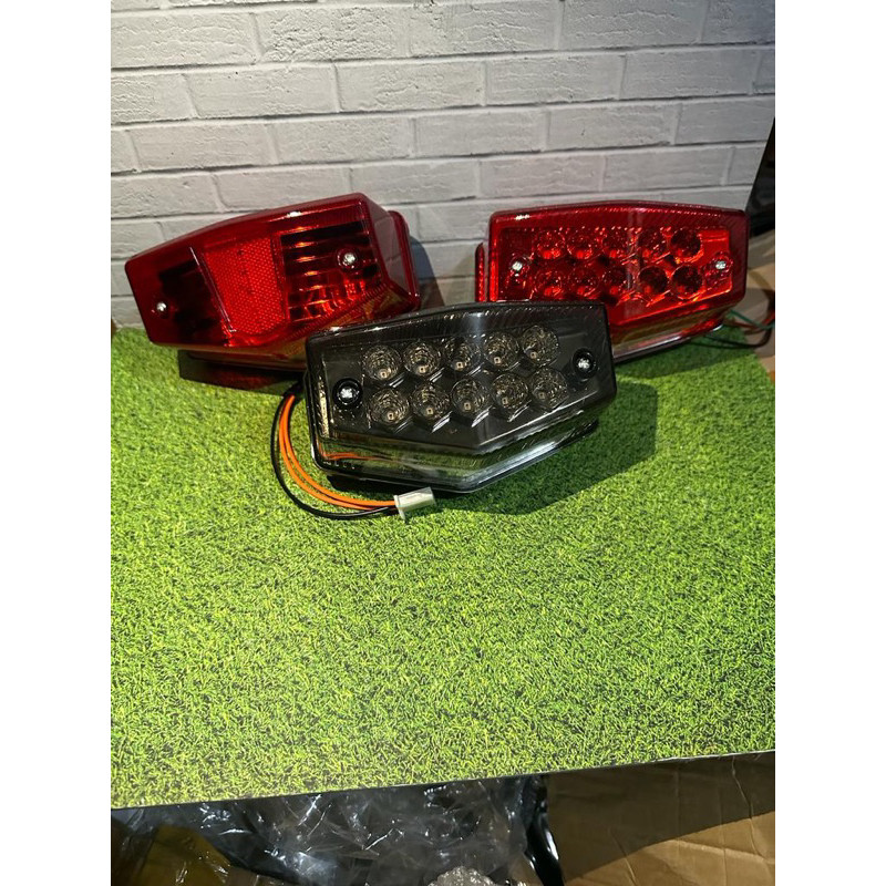(COD) Lampu Stop RX-King New Led Merah Hitam Dan Bohlam Kualitas Terbaik