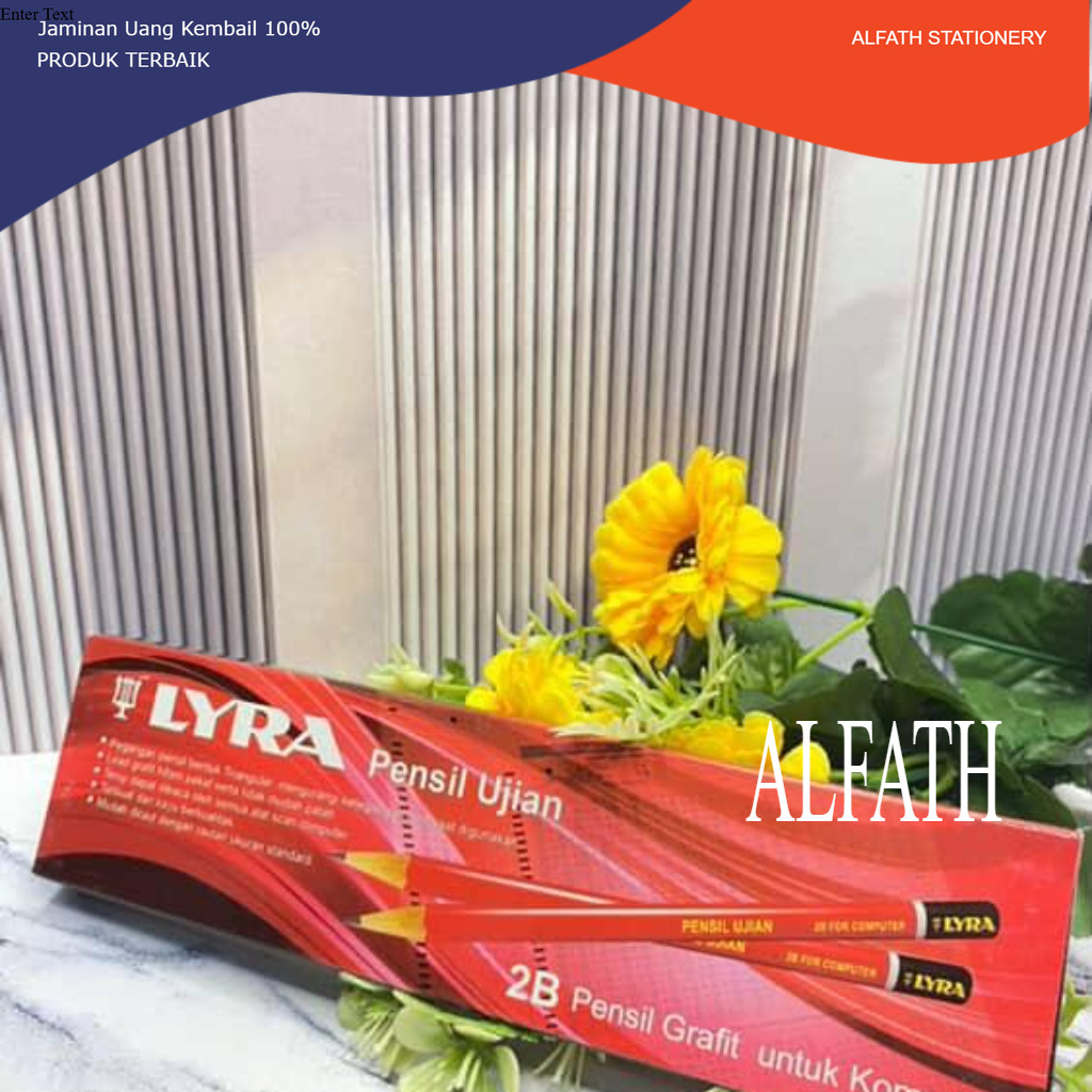 

Pensil Ujian Lyra 2B Per pack