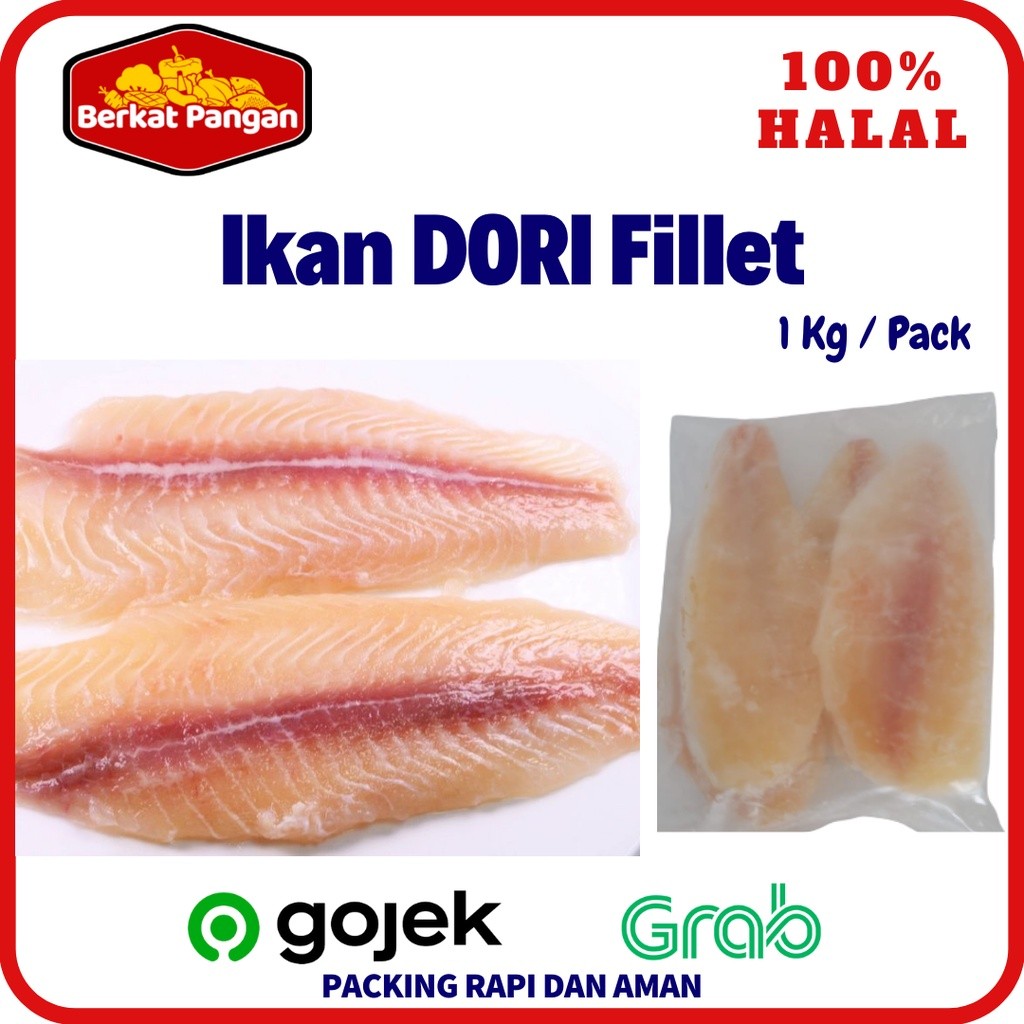 

Ikan Dori Fillet Lokal 1 kg / Dory Fish Fillet 1kg