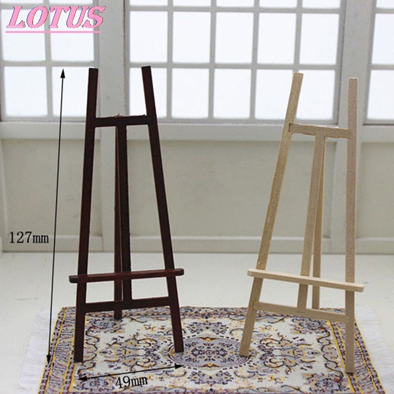 

1pc wooden easel standl Artist display Triange Art Easel Wooden Table Card Holder Wedding Exhibition for wedding welcome easel