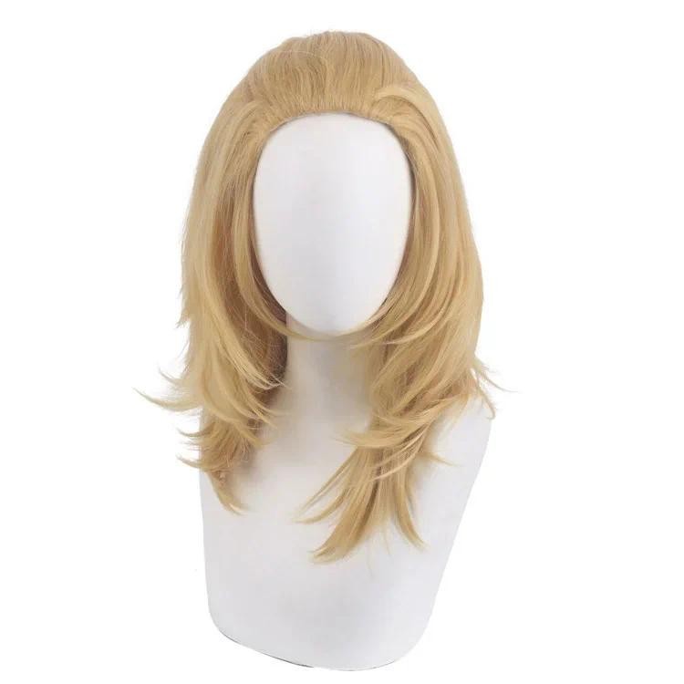 Anime Tokyo Revengers Mikey Manjiro Sano Cosplay Costume Wig Black Sexy Top Skirts Uniform Longuette
