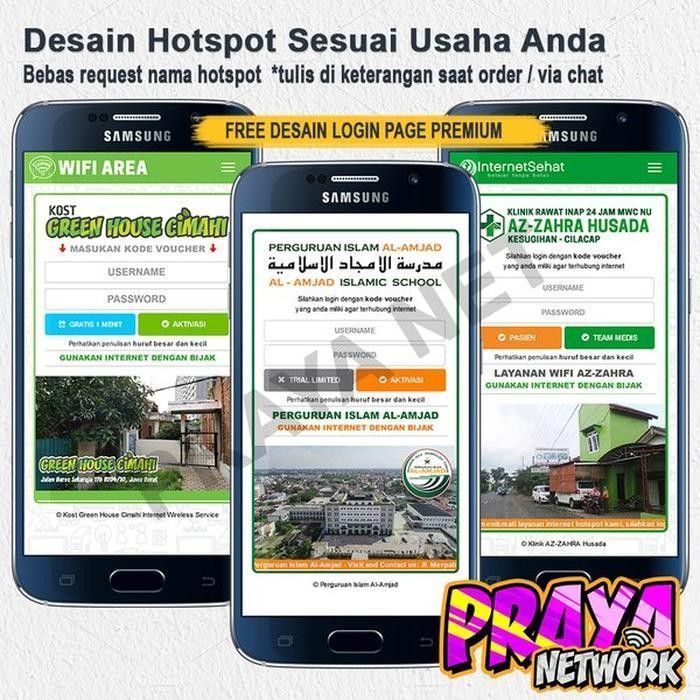 Paket Usaha RT RW NET Wifi Voucher Siap Pakai Full Setitng