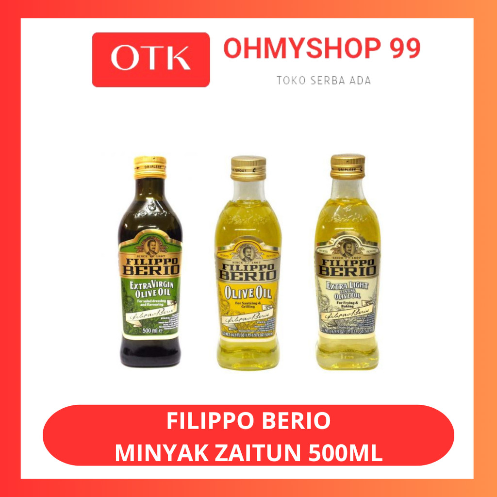 

Fillipo Berio Minyak Zaitun Ekstra Virgin Oil 500ml