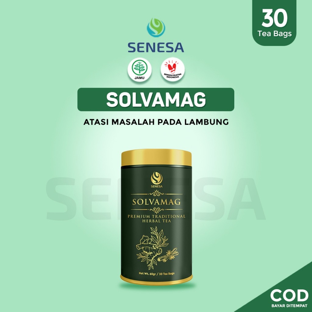 

Senesa - Teh Solvamag 30 Kantung | Solusi Sakit Maag Magh Gerd dan Lambung