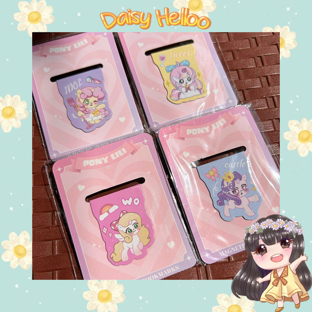 

Pembatas Buku Magnet Unicorn Aesthetic Magnetic Bookmark Korea Stationery Anak Alat Tulis Sekolah Atk Banjar Banjarmasin Bjm DaisyHelloo