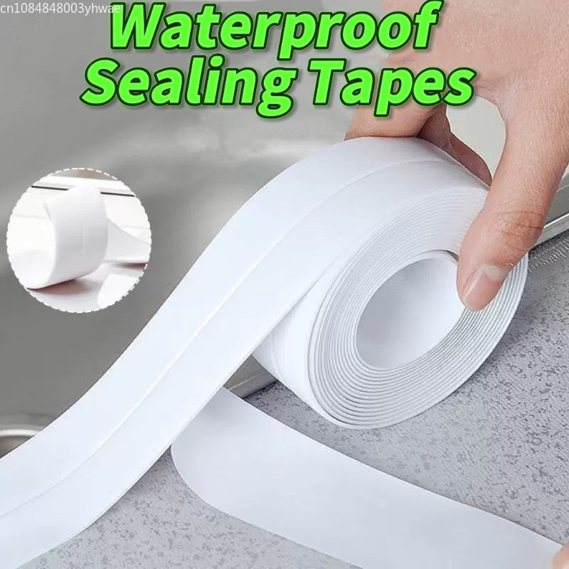 3.2M Anti-mildew Waterproof Tape Kitchen Sink Door Window Caulk Tape Bathroom Corner Line Seal Strip
