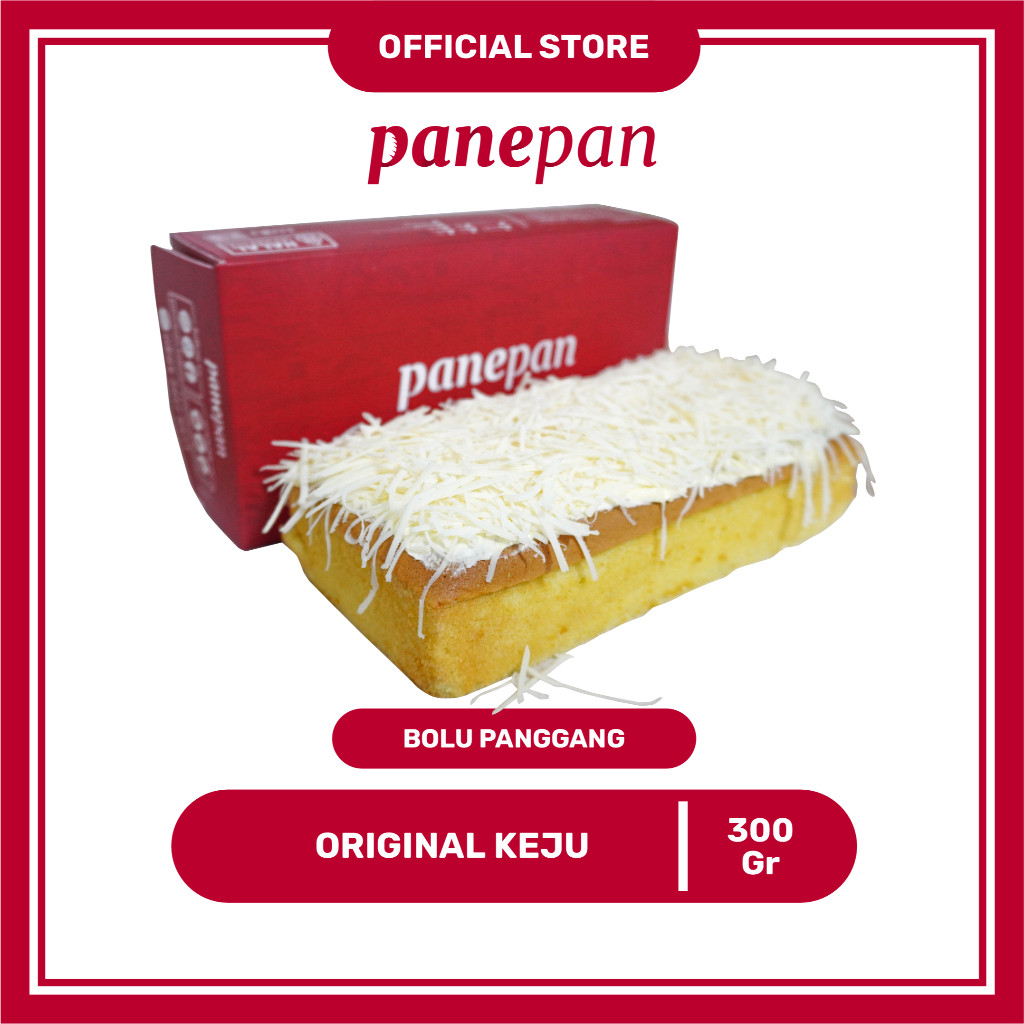 

Bolu Panggang Original Keju Toping Keju by Panepan