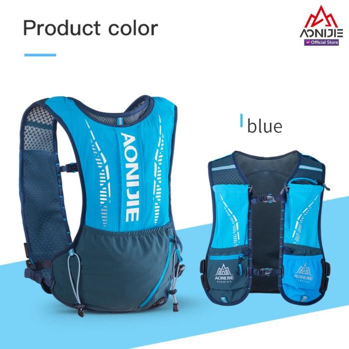 Aonijie C9102S Vest Backpack Water Bladder Trail Run vest - Biru
