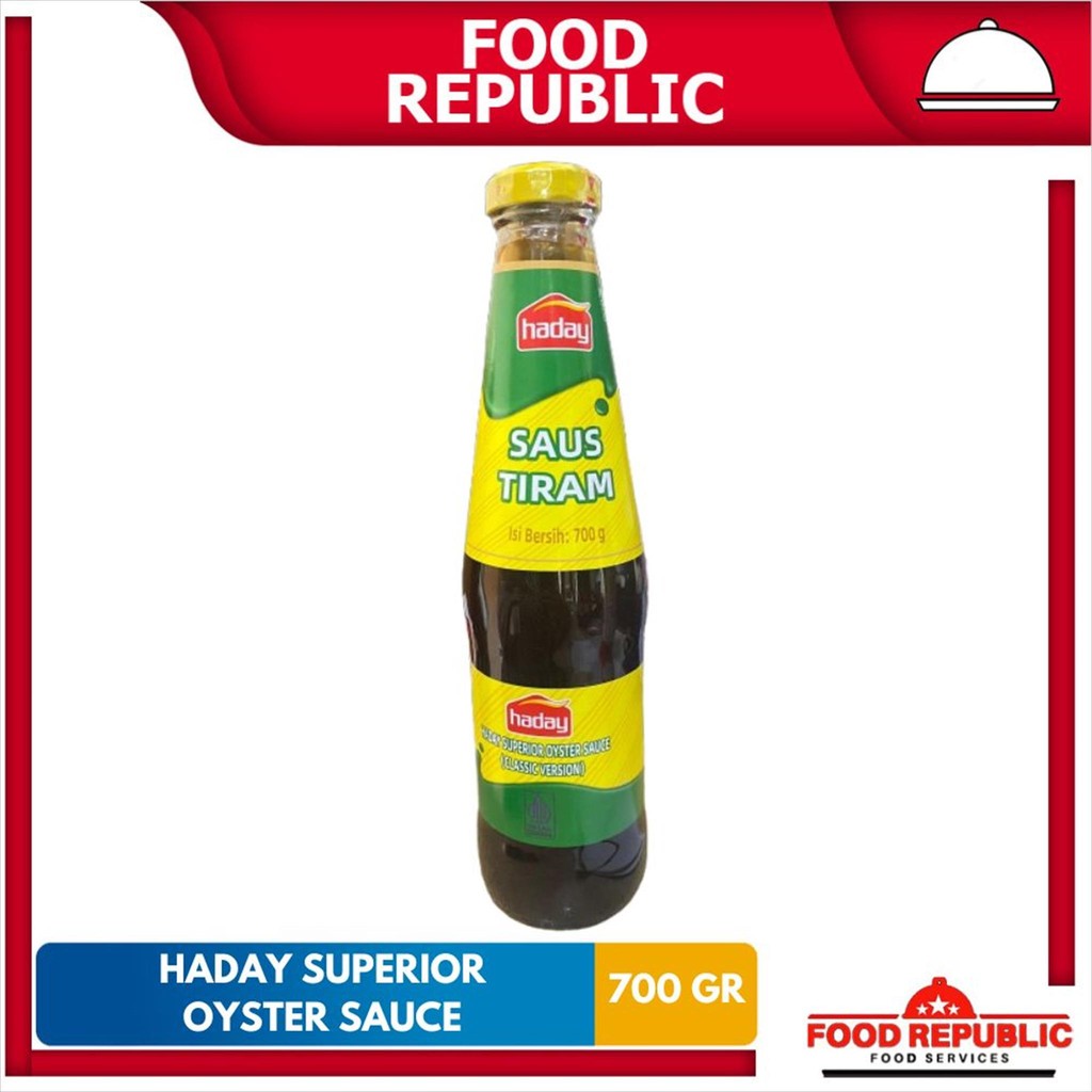 

Haday Superior Oyster Sauce 700 gr Hai Tian Saus Tiram khas China