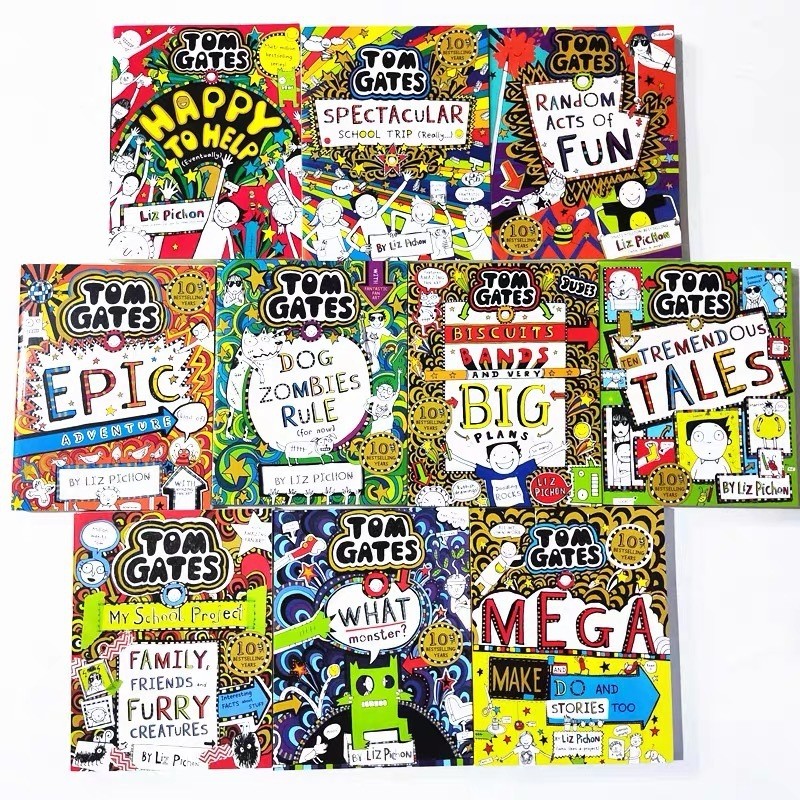 Tom Gates Collection Book set Extra Special Buku Liz Pichon