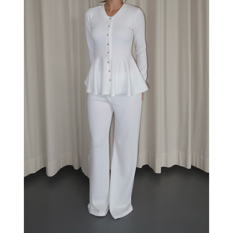 JUANXSHOP LABO Darla Top / Peplum Top/ Longsleeve Top/ Hijab Wear /Muslim Wear