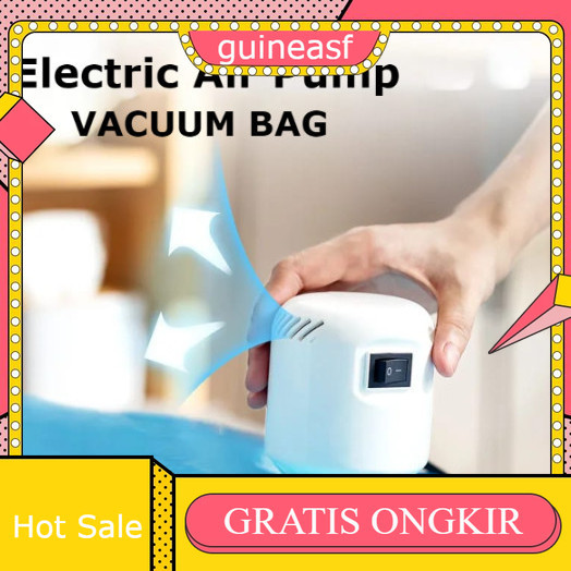 Minimalis Vacuum Bag Mesin Alat Pompa Vakum Baju Design Mini Portable