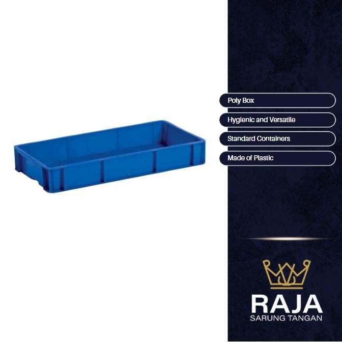 

Box industri Rabbit / Container / PolyBox / Plastic / Type F - 011, Biru [SALE]