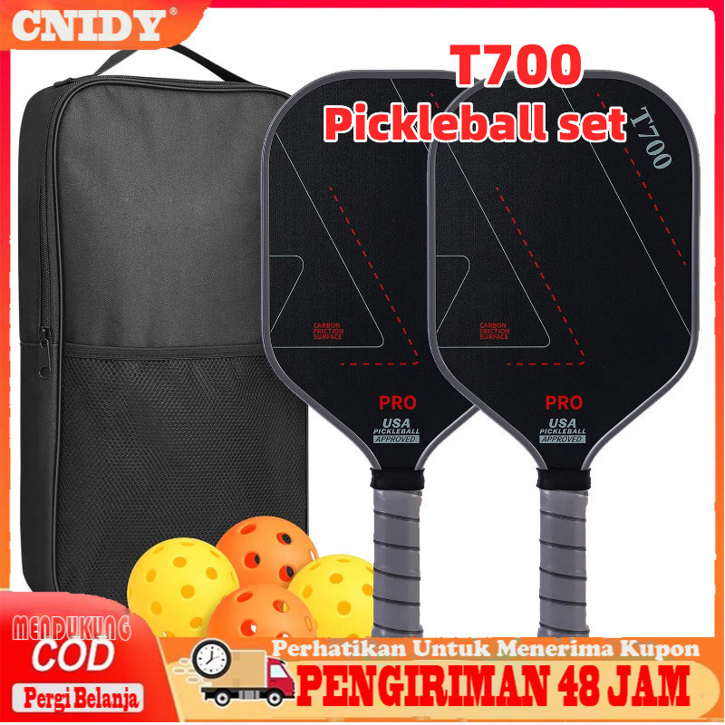 【COD】1Set Pickleball Set Pickleball Paddle Raket Pickleball Dengan BagCO