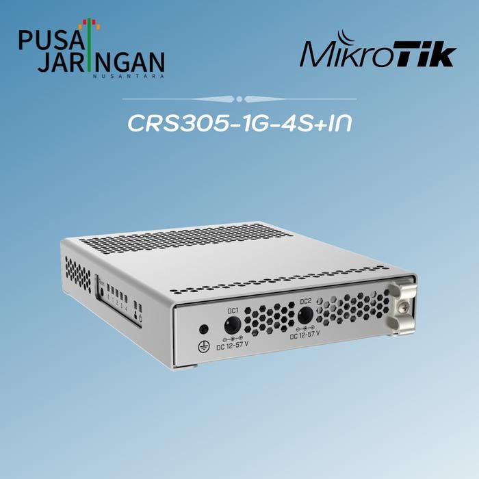 Mikrotik CRS305-1G-4S+IN Cloud Router Switch 1 Gabit + 4 SFP+ 10Gb