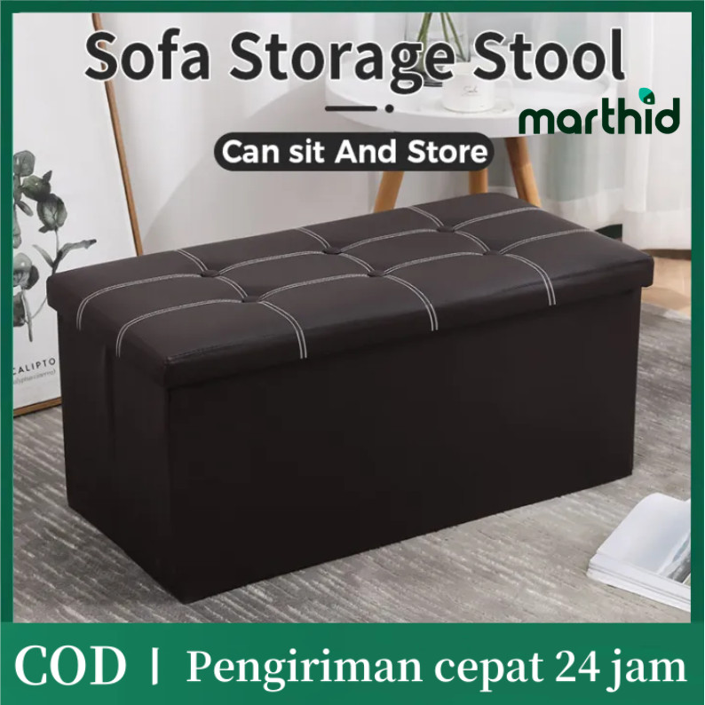 marthid Sofa Storage Box Kotak Penyimpanan Sofa tahan air Storage Box Foldable Storage multitujuan s