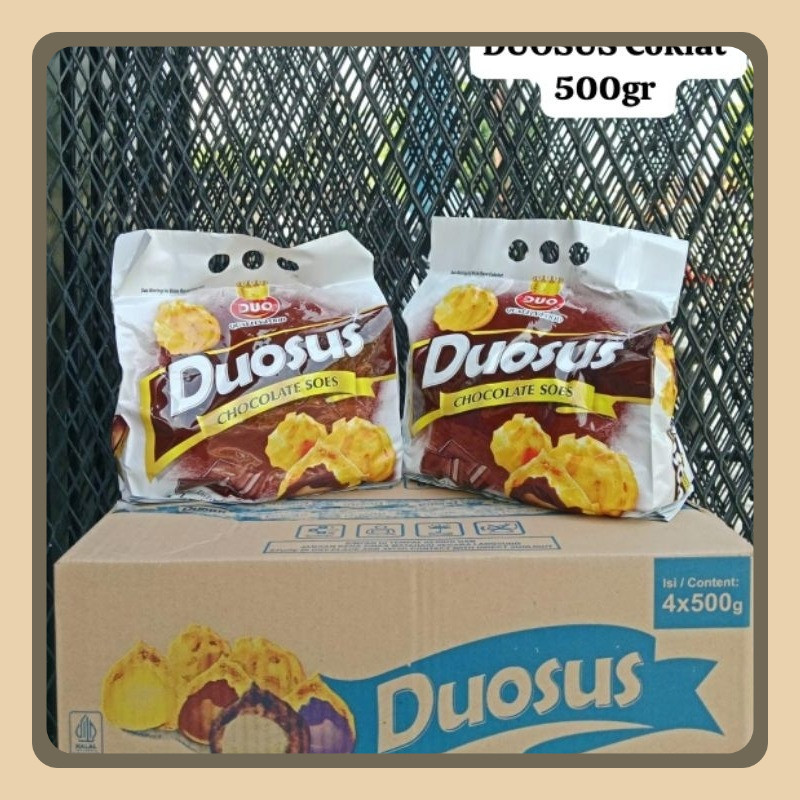 

Snack Enack - Soes Duosus 500GR Cemilan Murah Jajan Enak