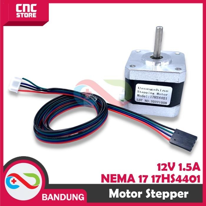 NEMA 17 17HS4401 STEPPER MOTOR 42-40MM 12V 1.5A PLUS KABEL