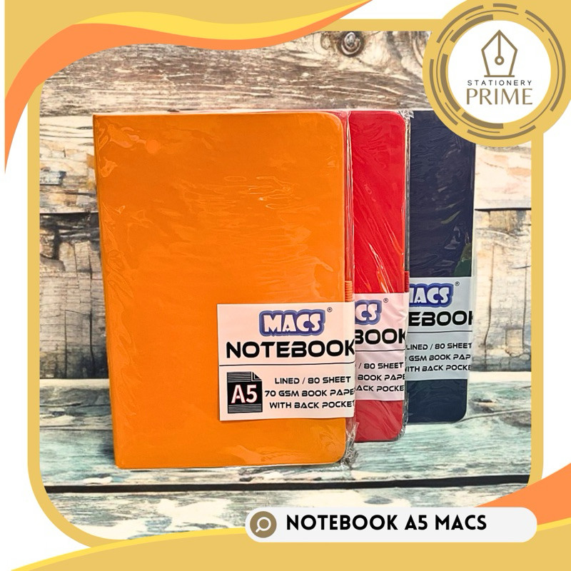 

Notebook / Buku Catatan A5 MACS