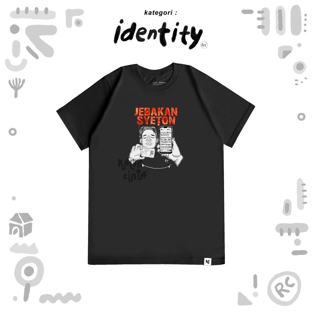 Racun Cinta - Tshirt Kaos Pendek Pria Cowok Rayuan